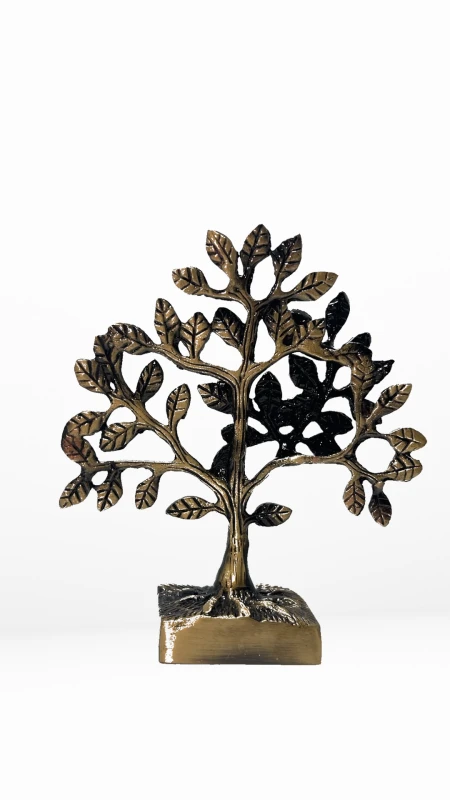 Brass Tree of Life Showpiece | Handcrafted Home Décor Symbol of Growth